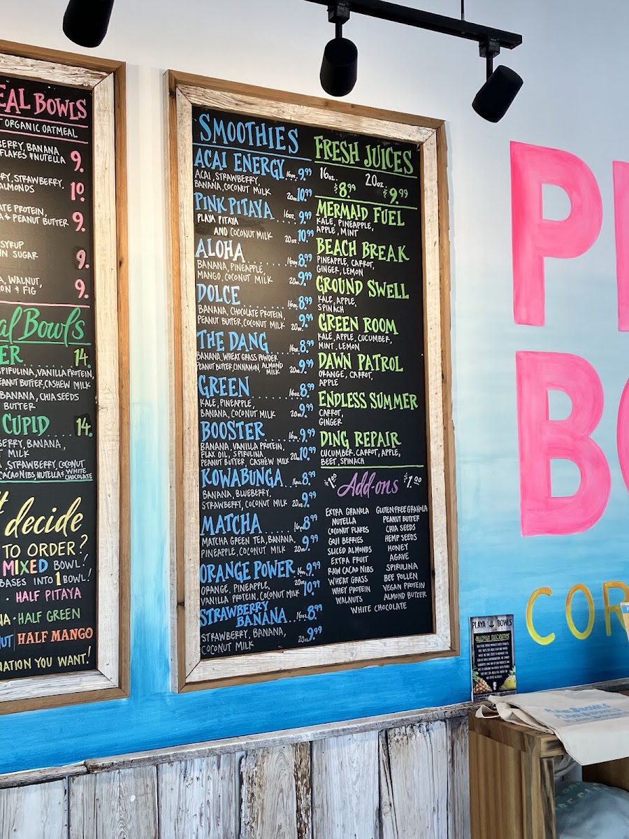 Playa Bowls Menu-5