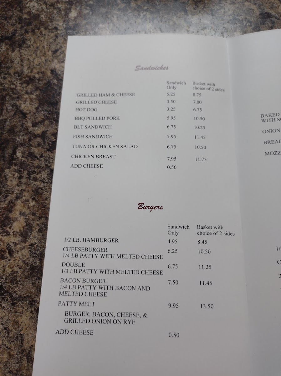 Menu Plaza Restaurant-1