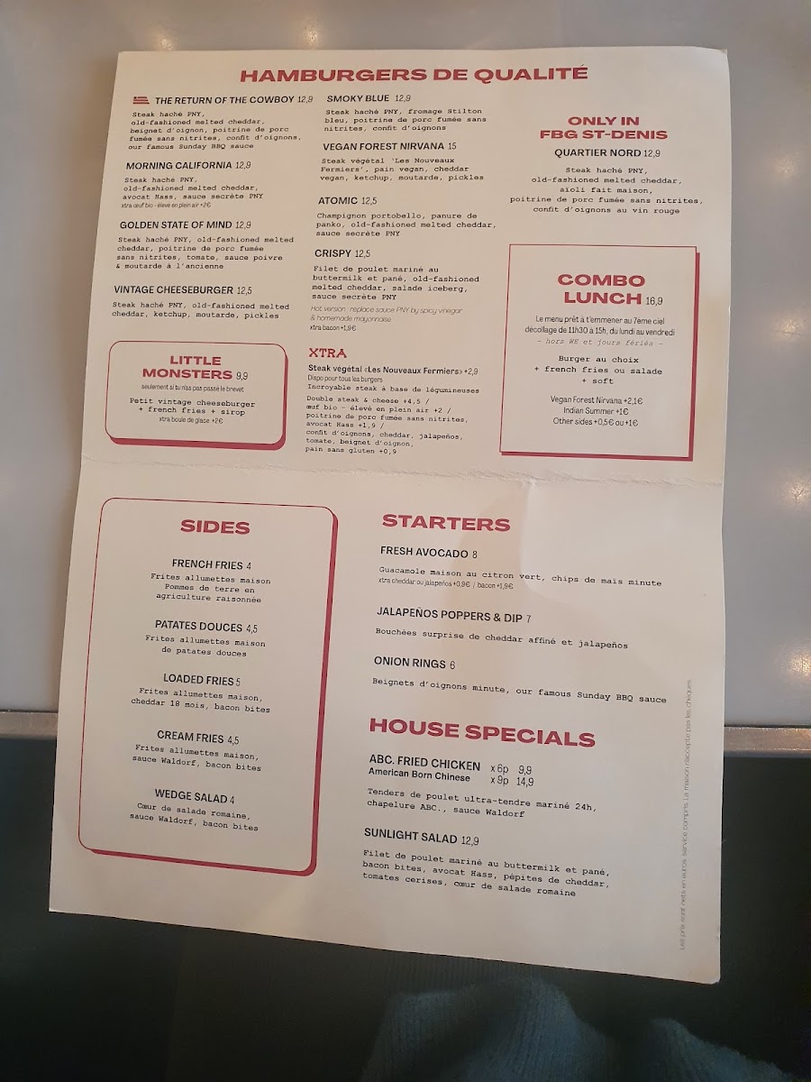 Menu Pny Faubourg Saint-Denis-5