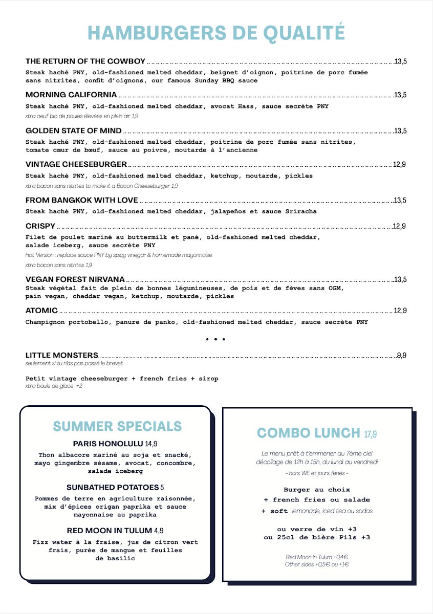 Menu Pny Faubourg Saint-Denis-9