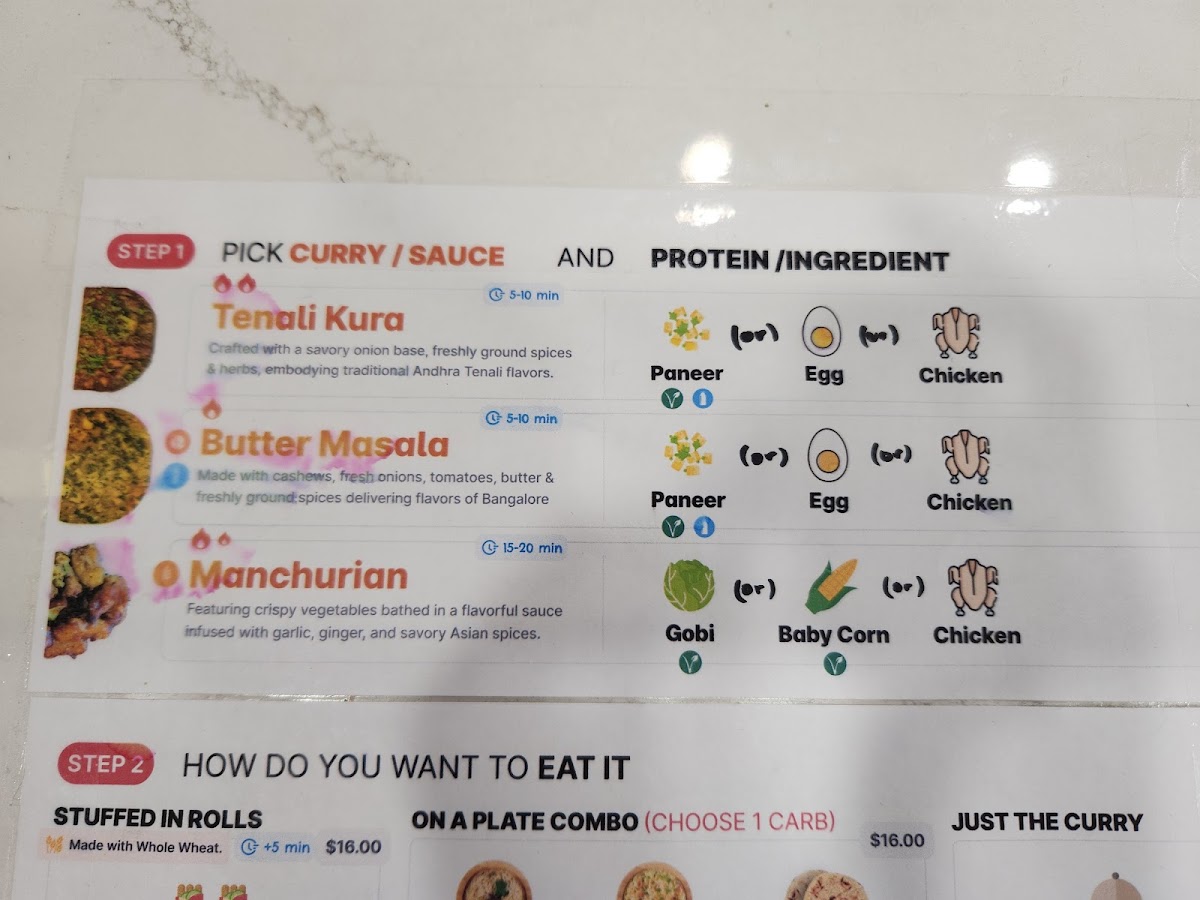 Menu Pochys Home Style South Indian-7