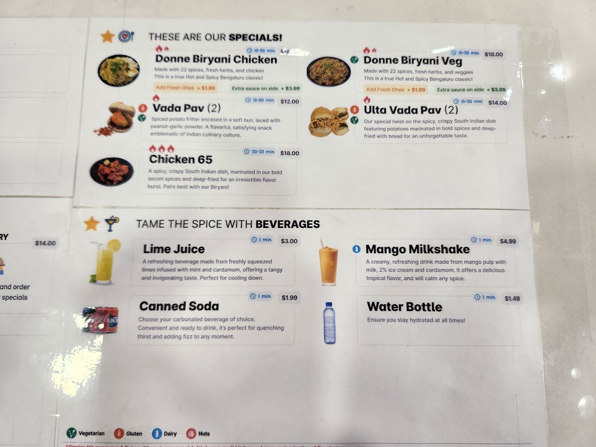 Menu Pochys Home Style South Indian-8