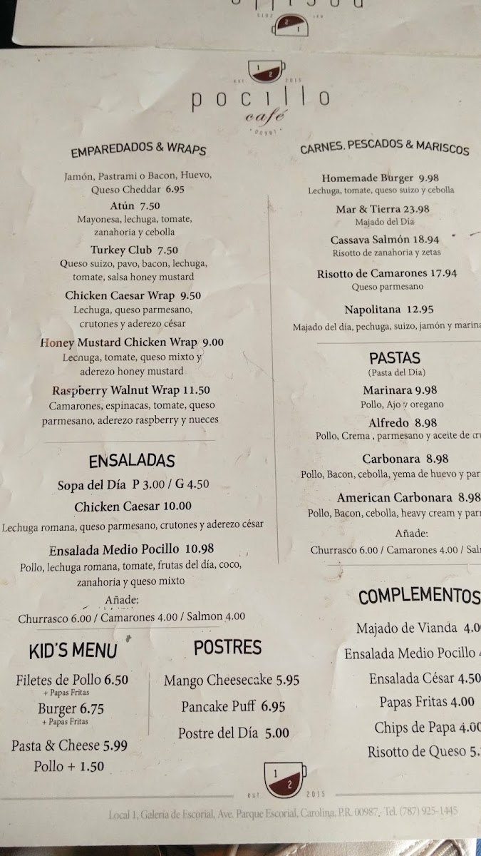 Menu ½ Pocillo Café-2