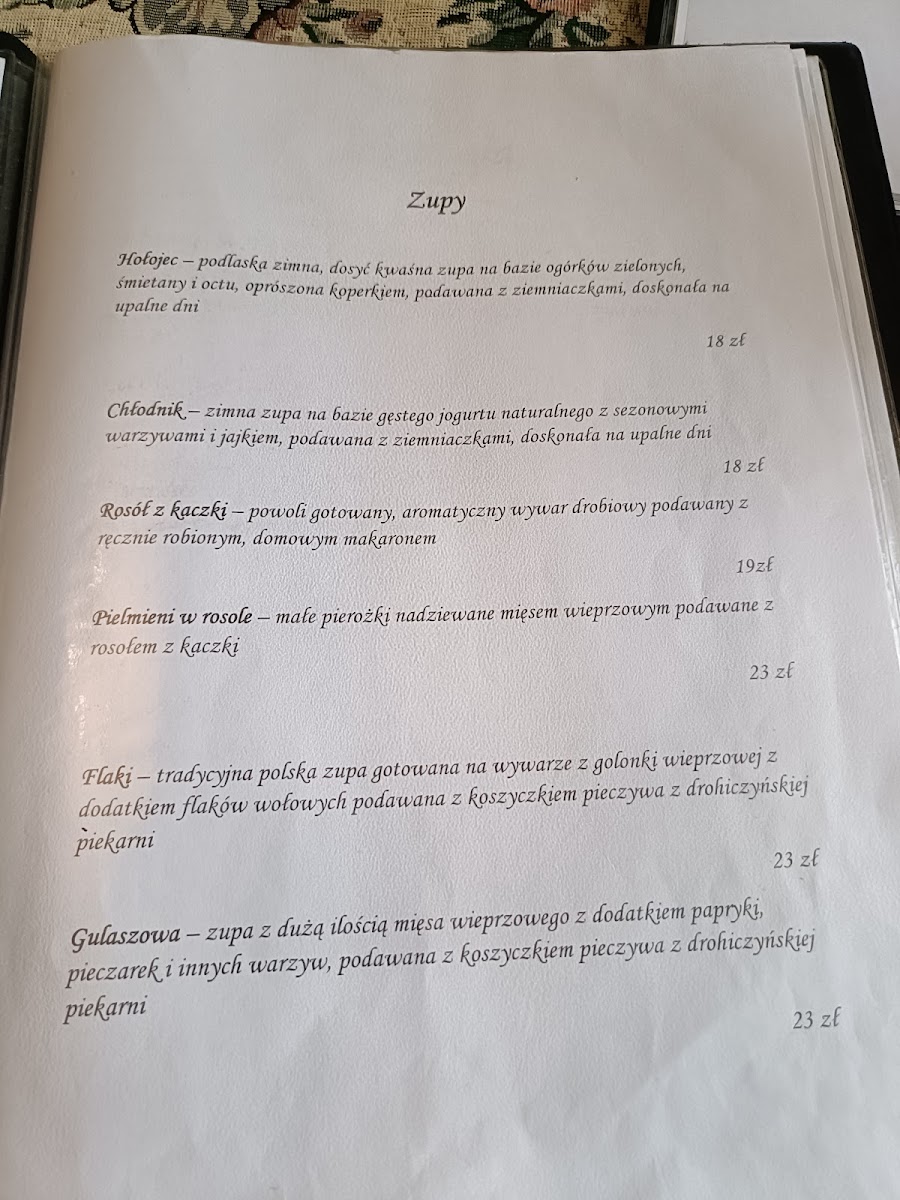 Menu Pod Katedrą-1