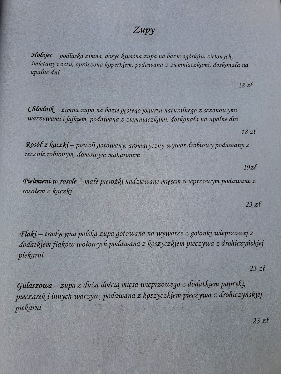Menu Pod Katedrą-5