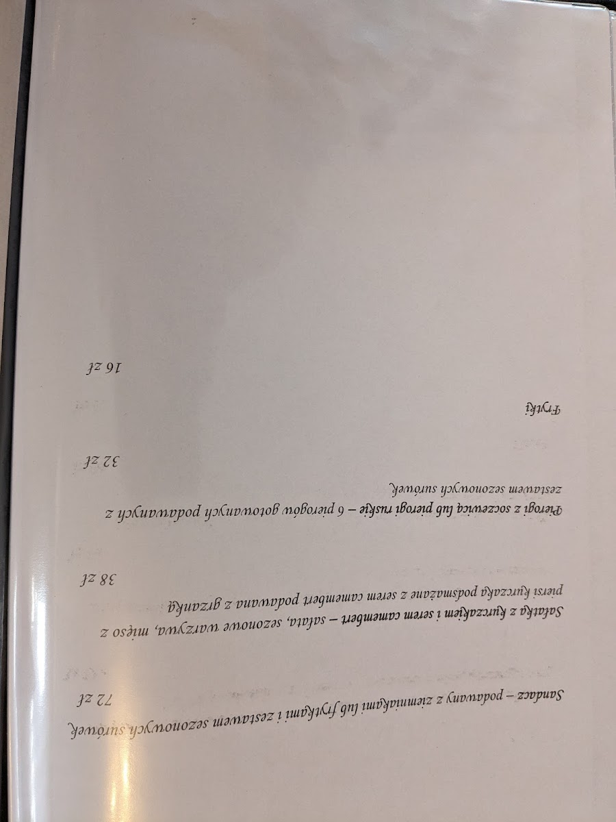 Menu Pod Katedrą-6