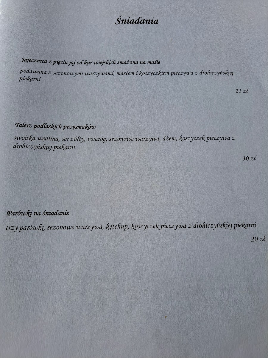 Menu Pod Katedrą-7
