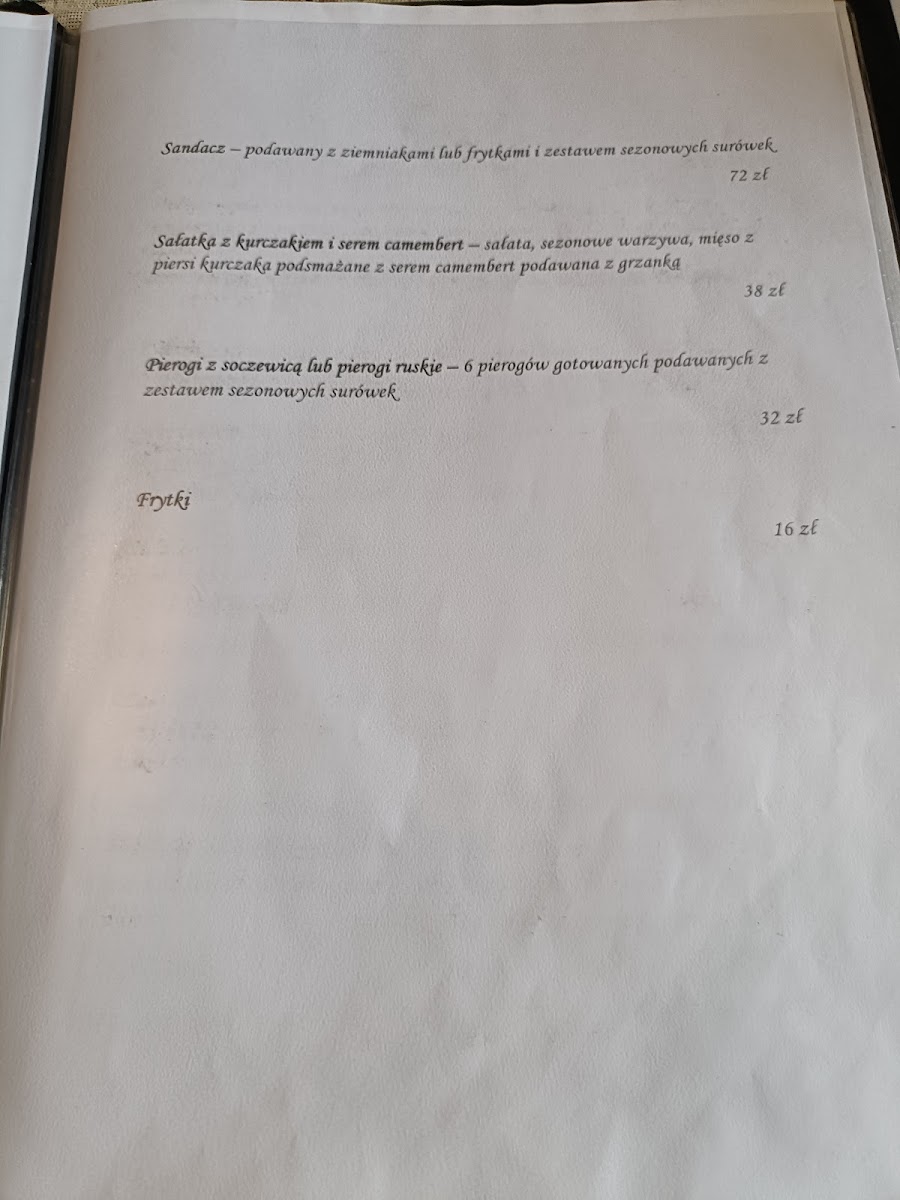 Menu Pod Katedrą-9
