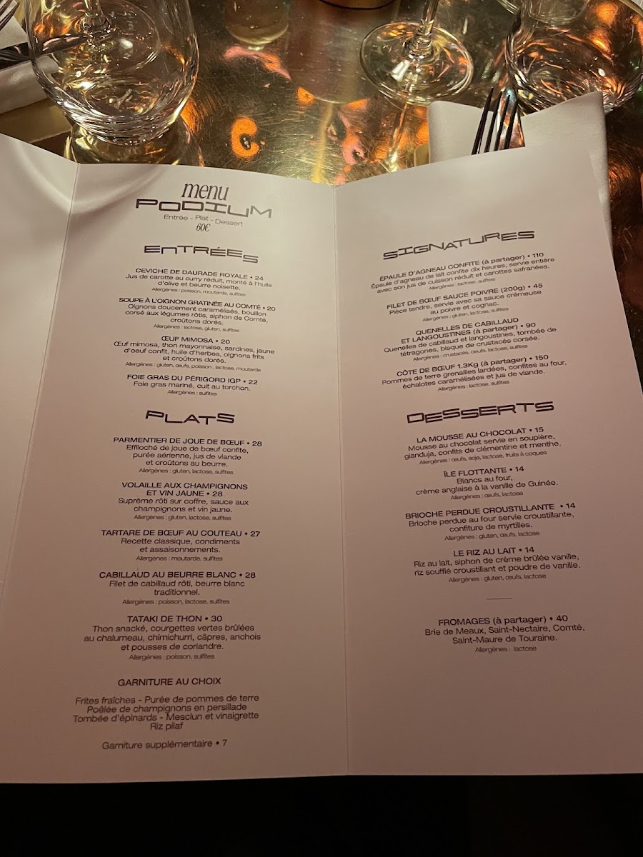 Menu Podium Bistrot Festif-1