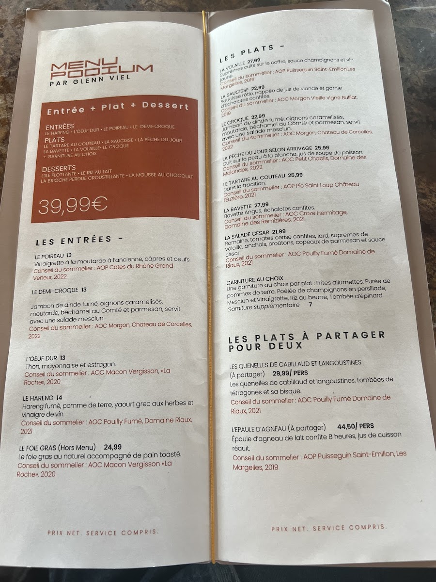 Menu Podium Bistrot Festif-7
