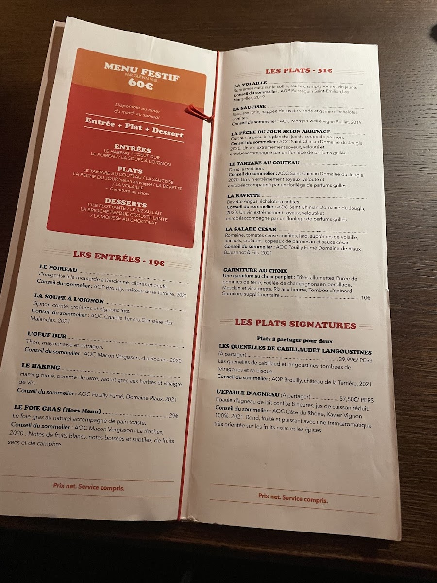Menu Podium Bistrot Festif-8