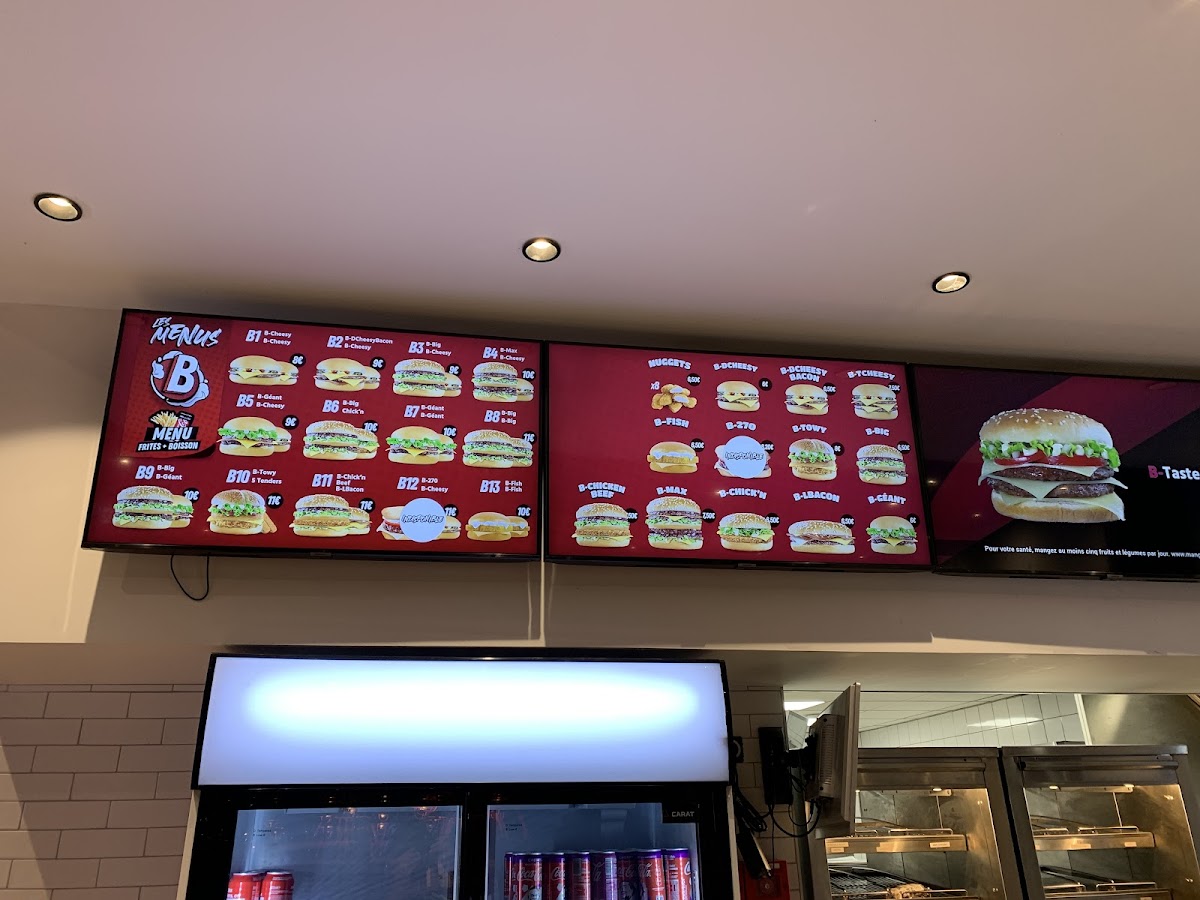 Menu Point B Saint Pierre Des Corps-1