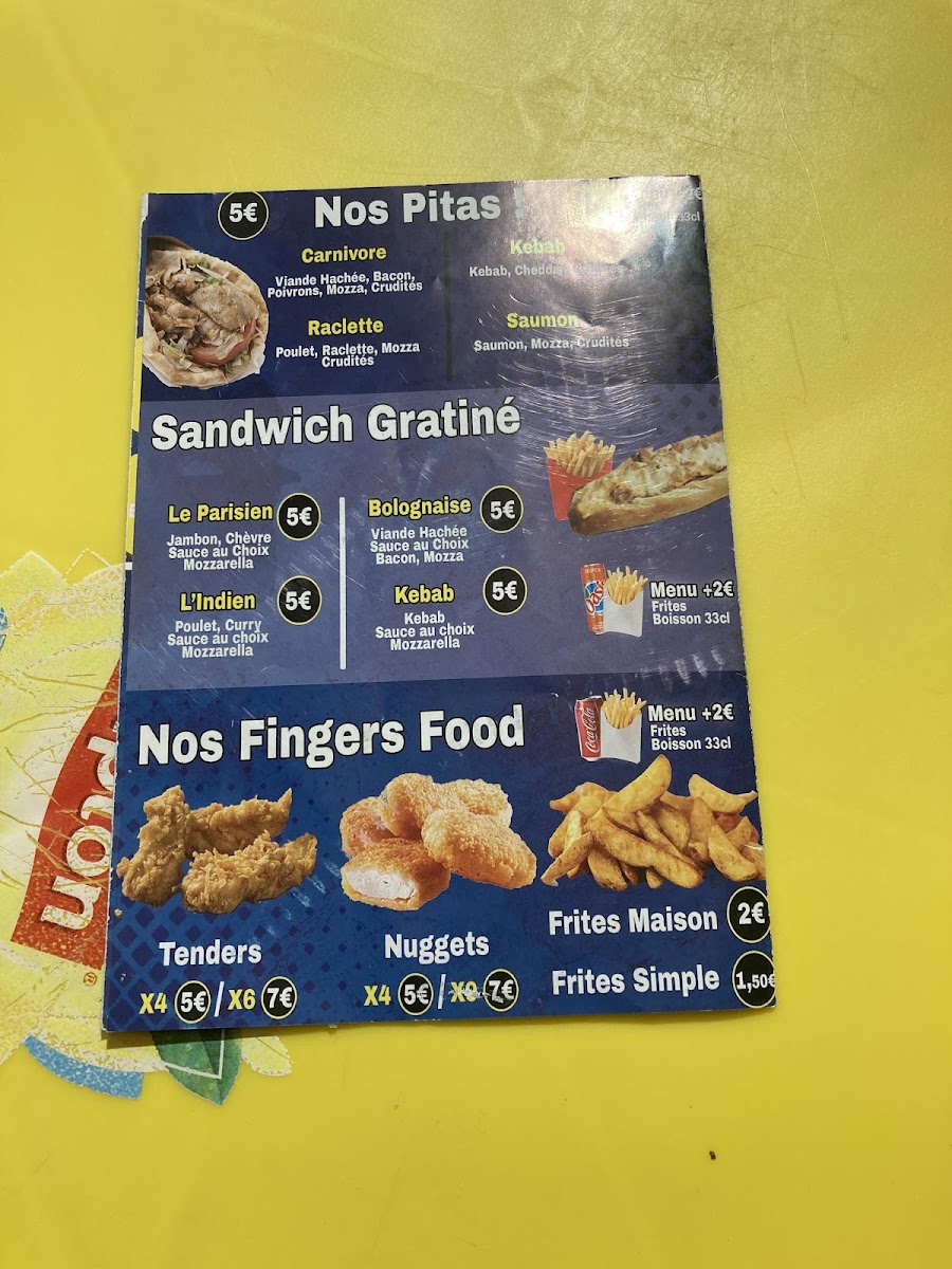 Menu Point M-1