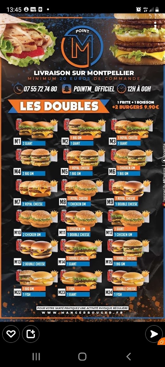 Menu Point M-8