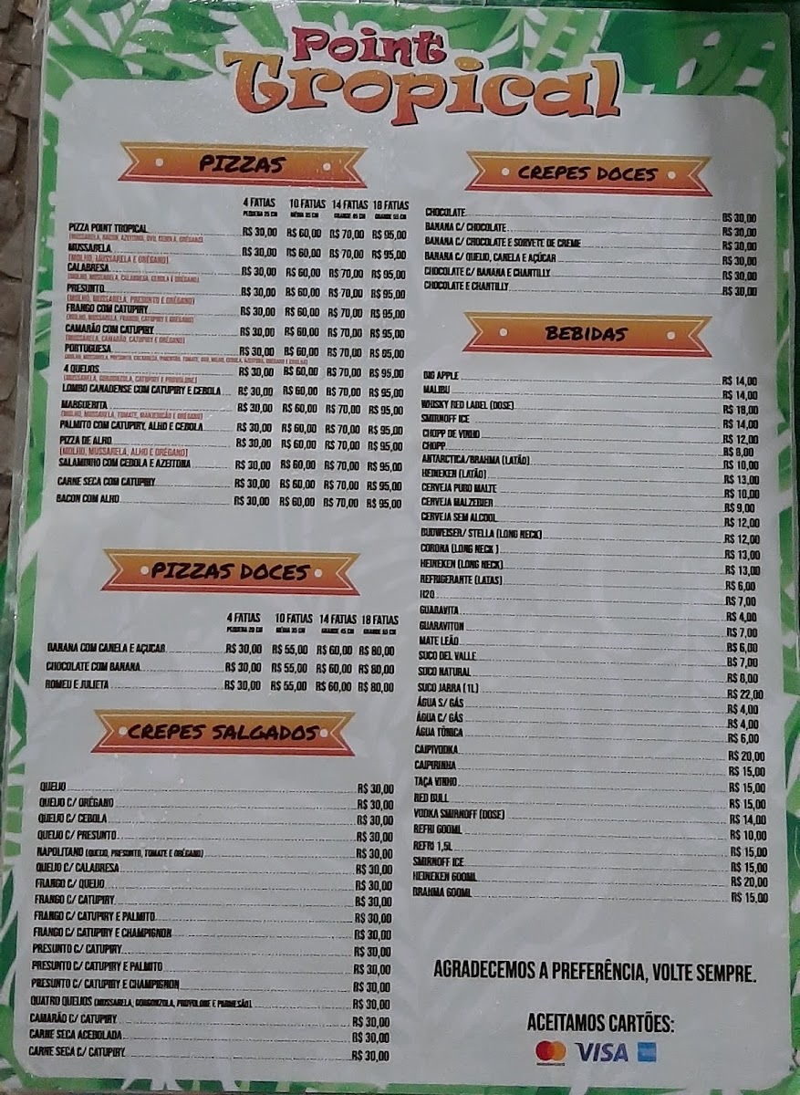 Menu Point Tropical-1