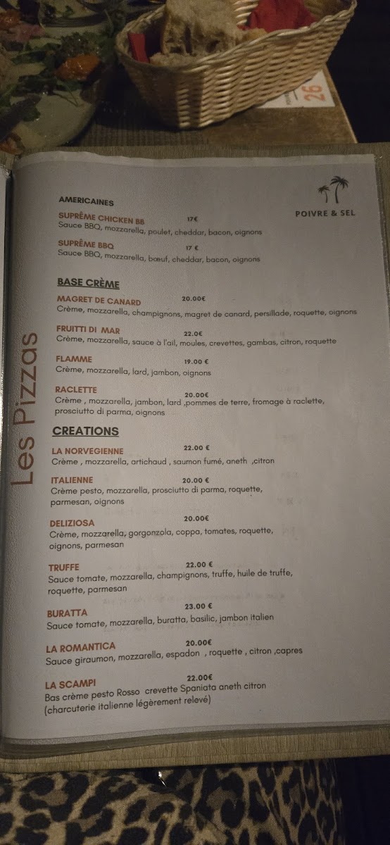 Menu Poivre Et Sel-1