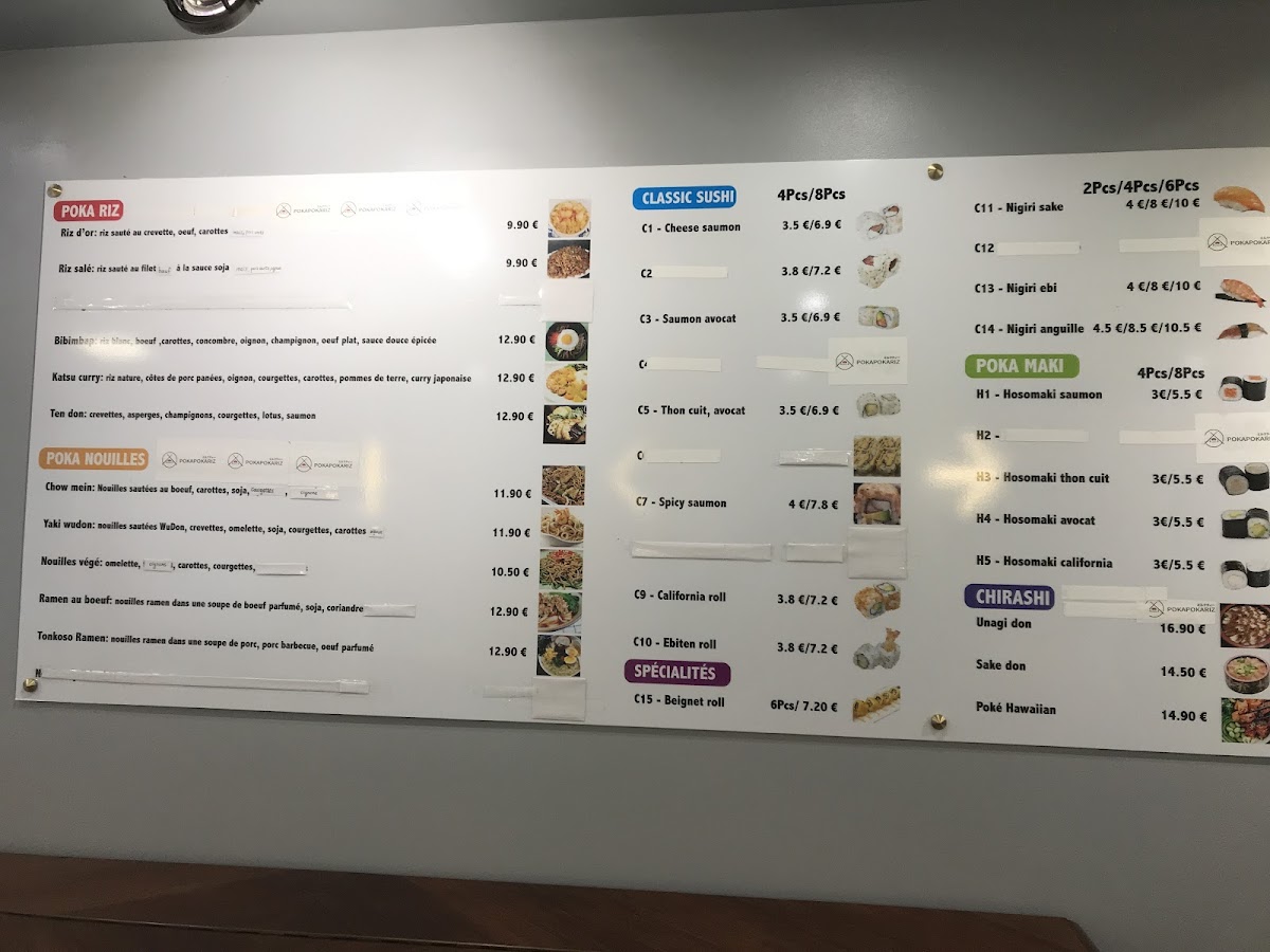 Menu Pokapokariz-5