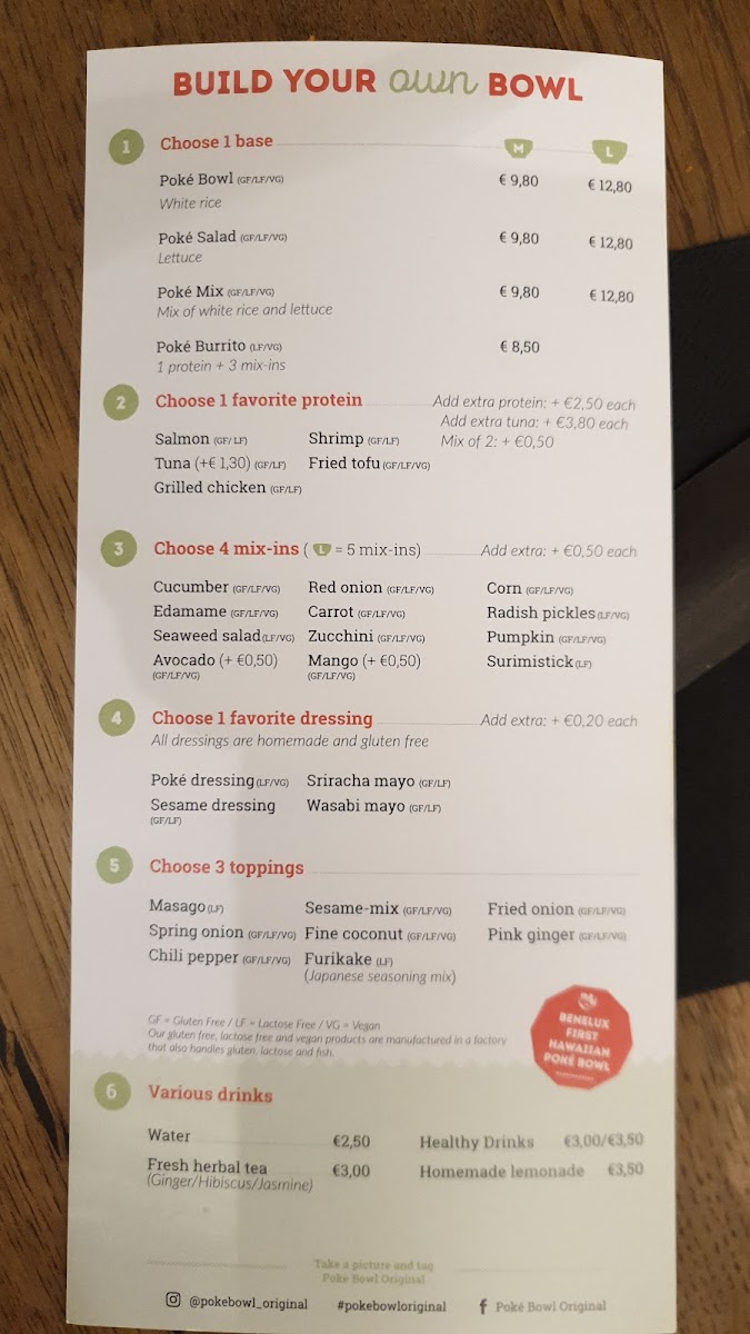 Menu Poké Bowl Original Eindhoven-3