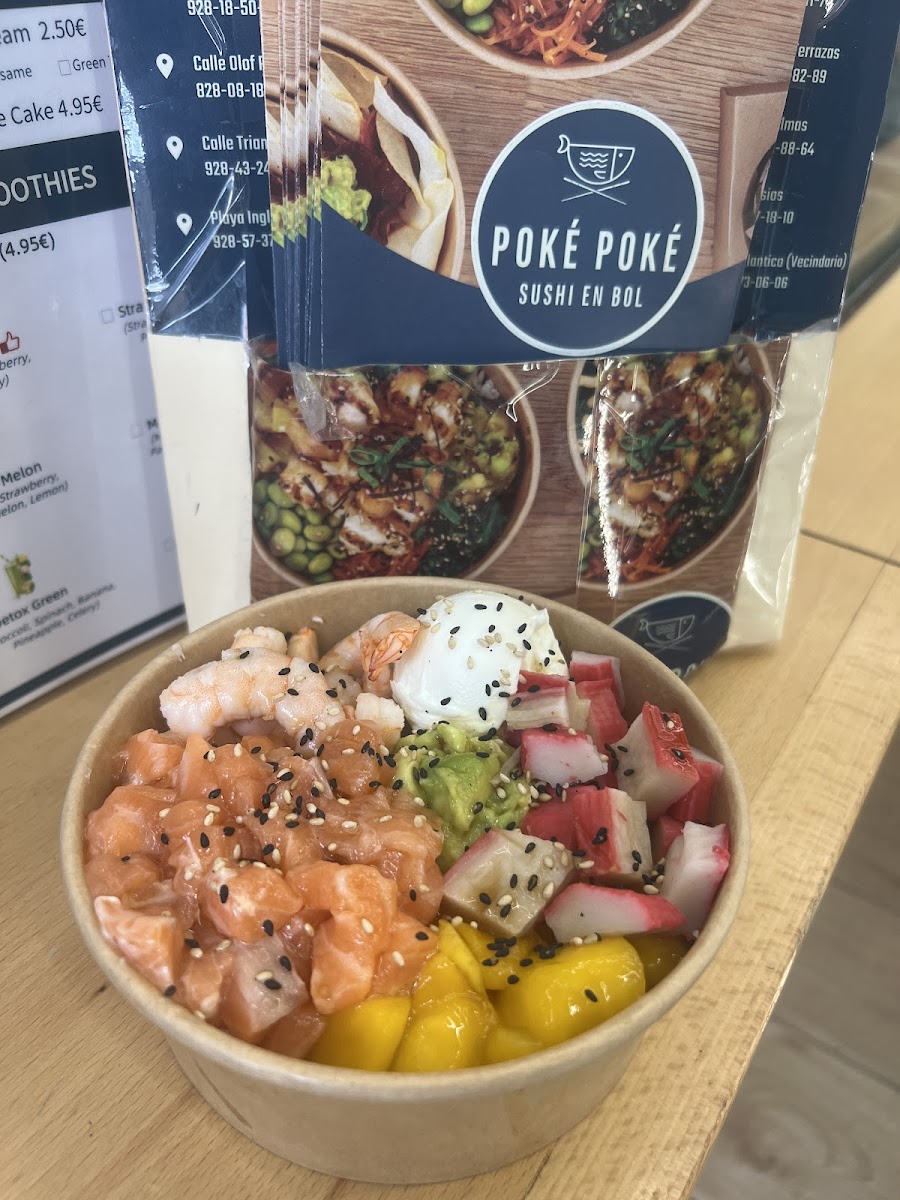 Menu Poké Poké - Triana-9
