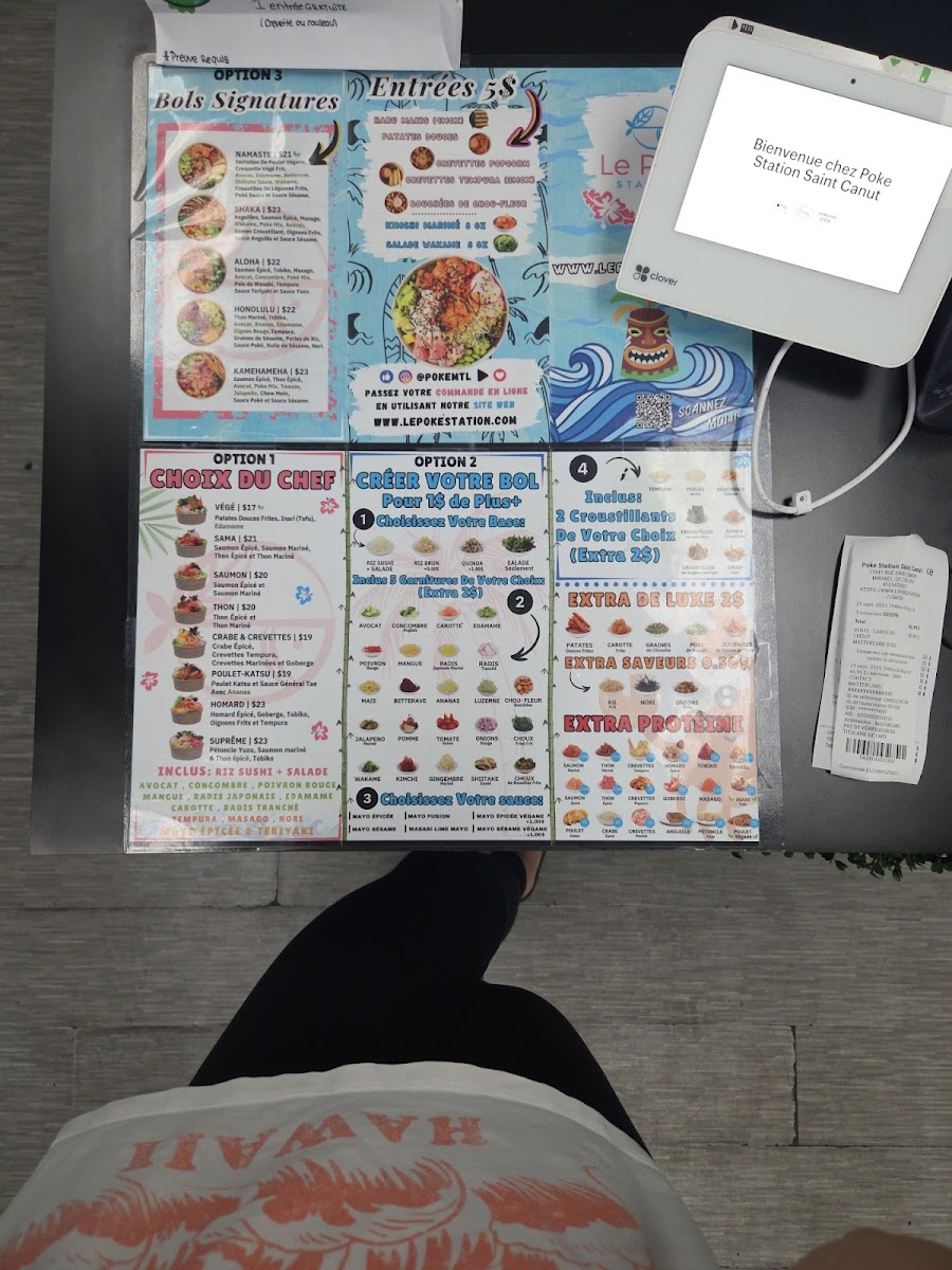 Menu Poke Station Saint Canut-5