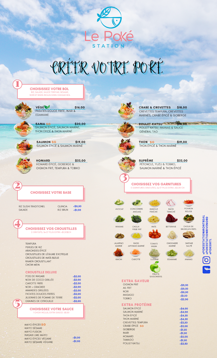 Menu Poke Station Ste-Thérèse-1