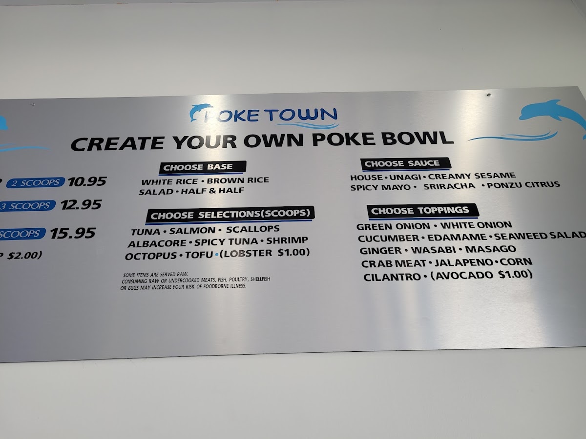 Menu Poke Town-2