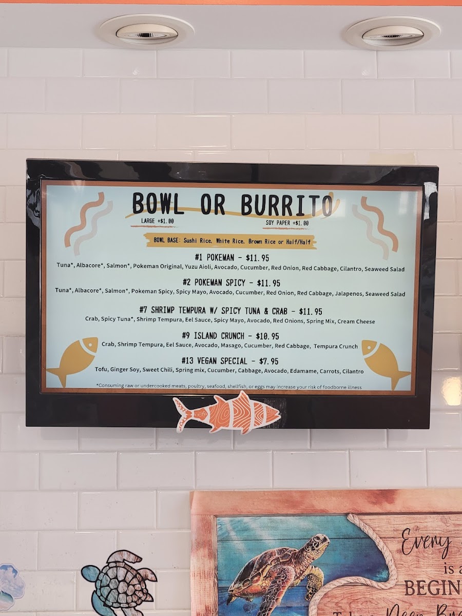 Menu Pokeman-3