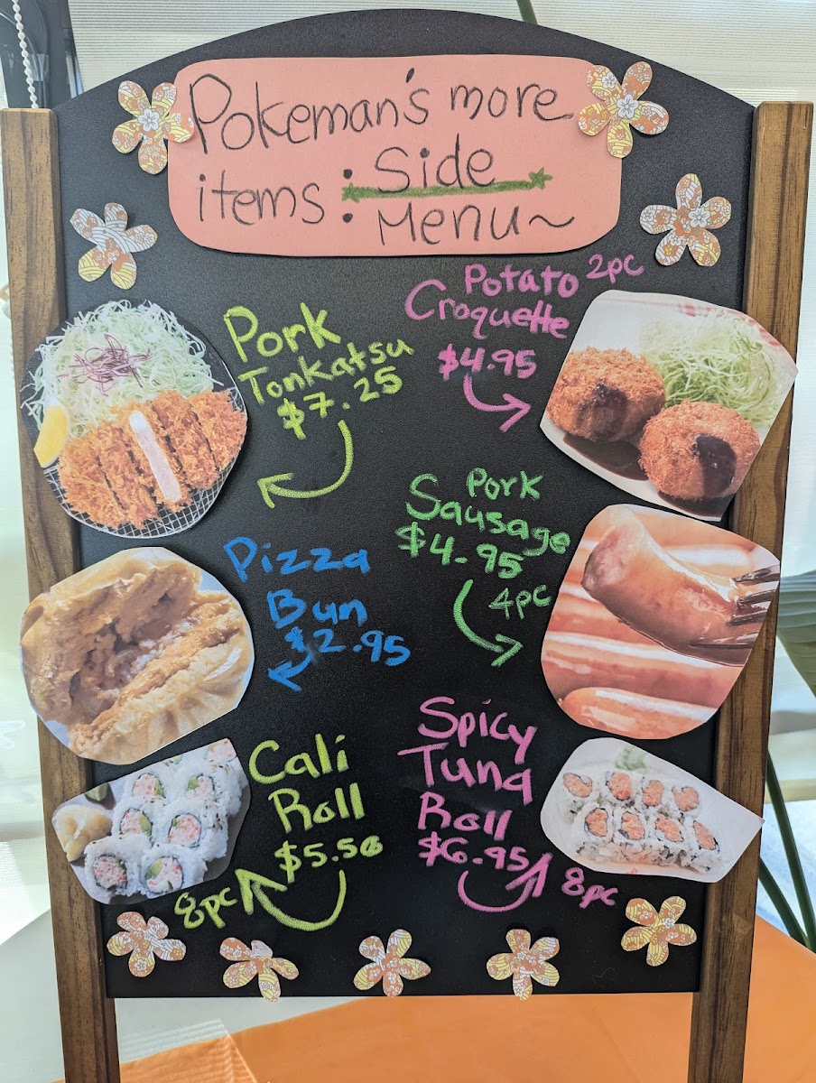 Menu Pokeman-6