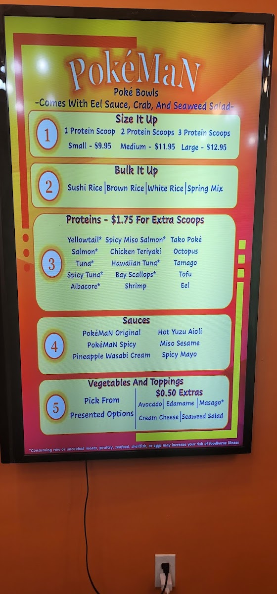 Menu Pokeman-9