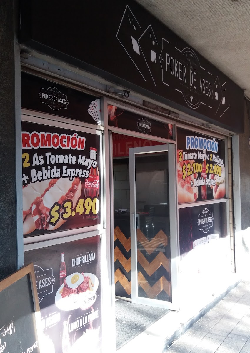 Menu Poker De Ases-1
