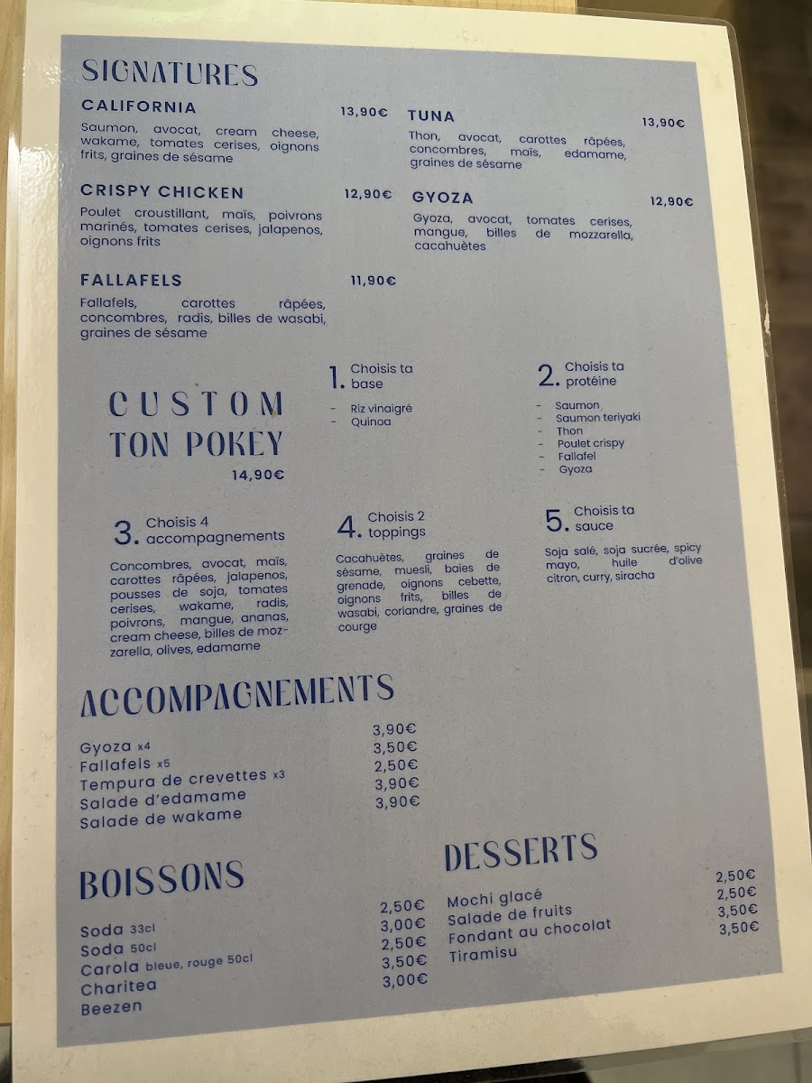 Menu Pokey Bar-2