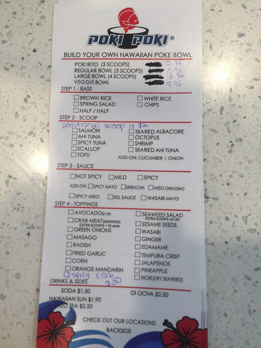 Menu Poki Poki-3