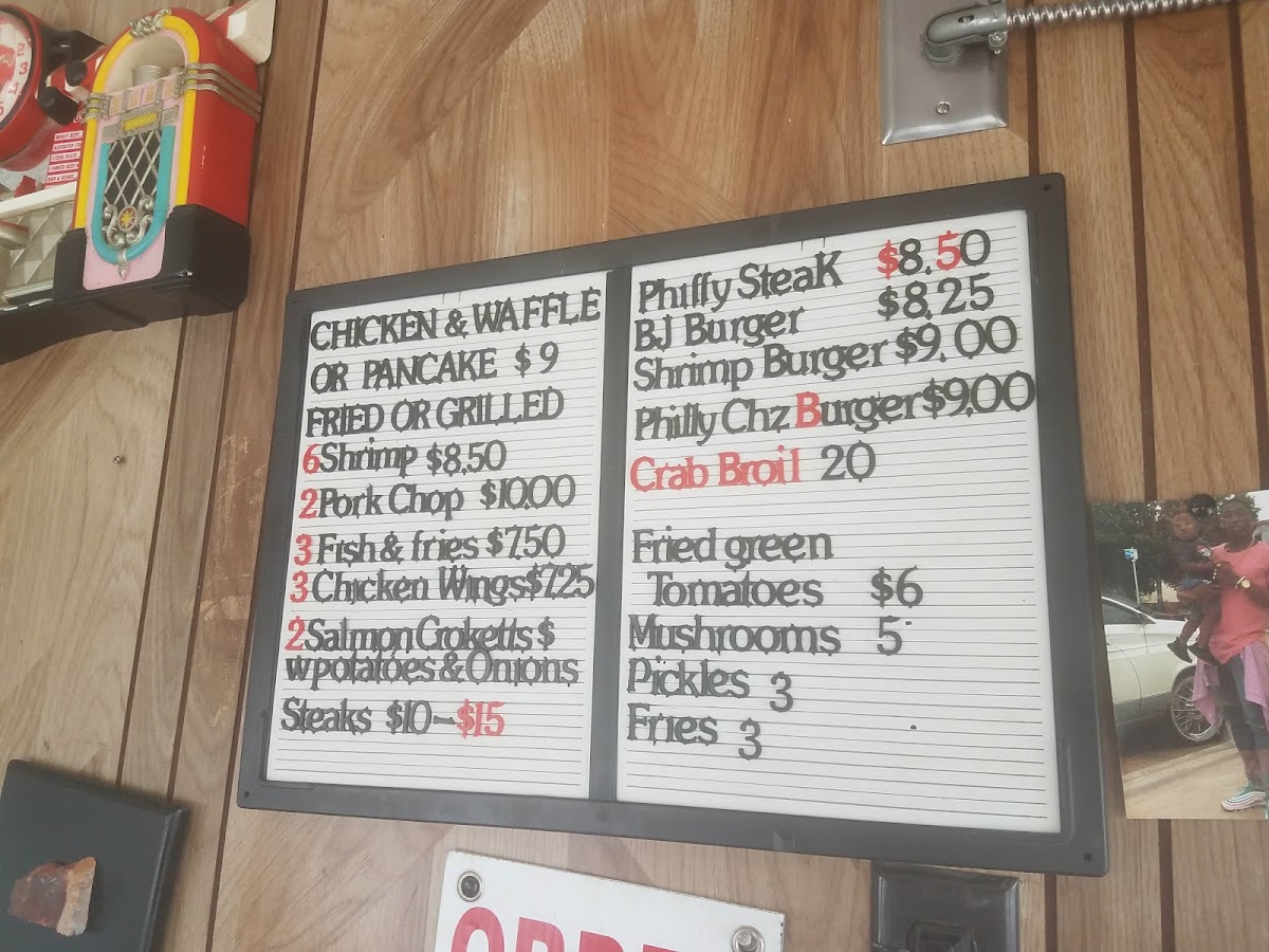 Menu Polk's House-1