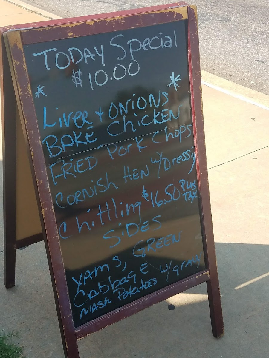 Menu Polk's House-2
