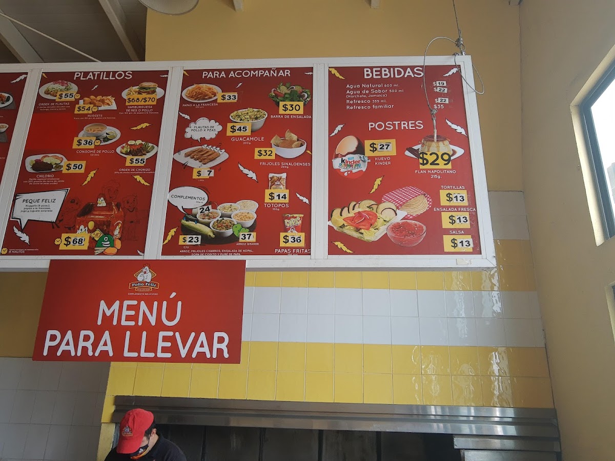 Menu Pollo Feliz Mirador-3