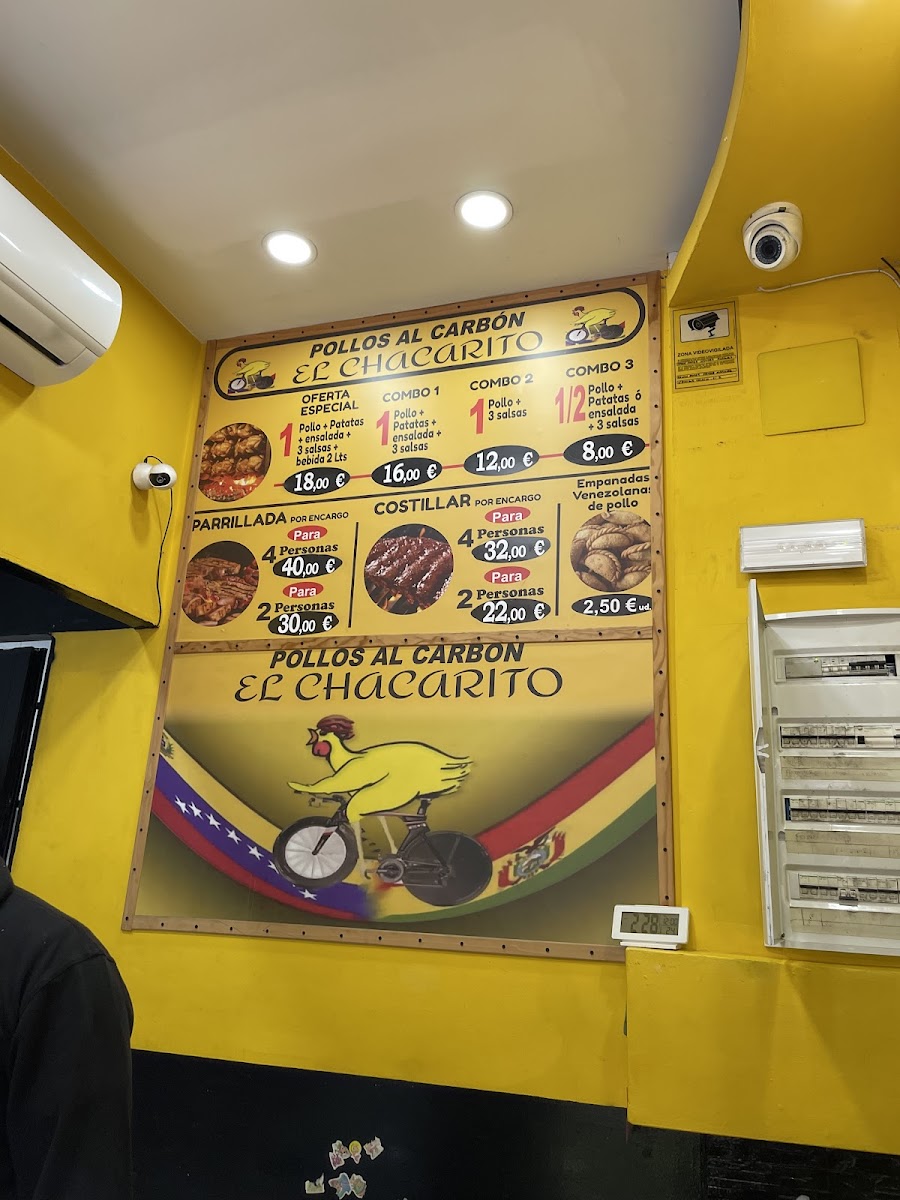 Menu Pollos Al Carbón El Chacarito-5