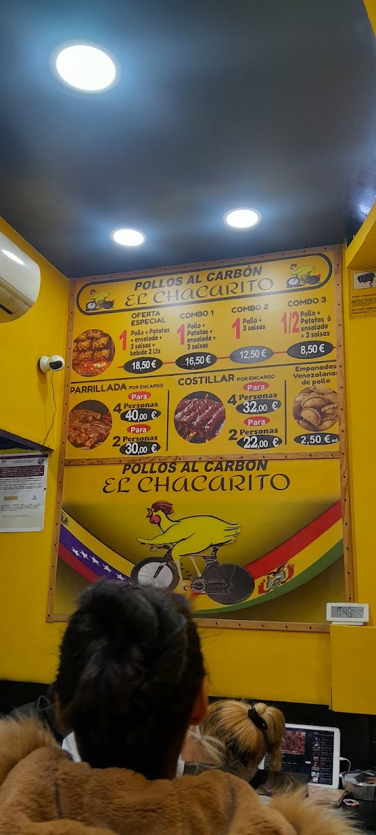 Menu Pollos Al Carbón El Chacarito-6
