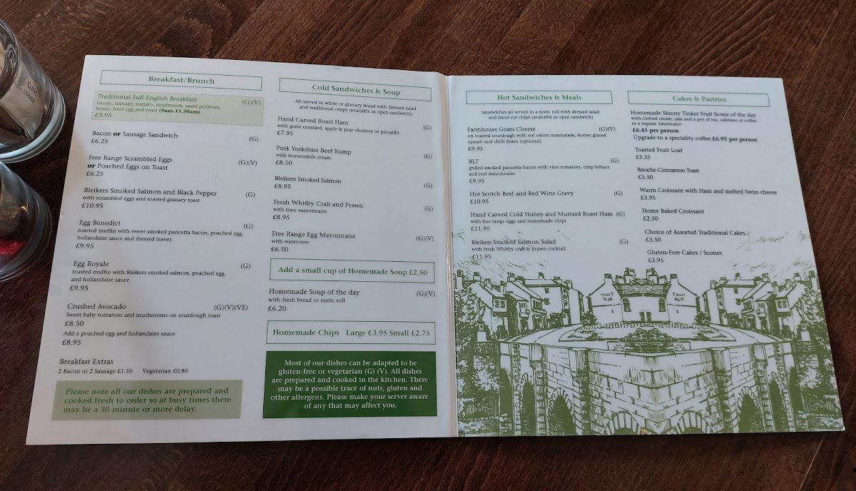 Menu Pomfrets Of Wetherby-2