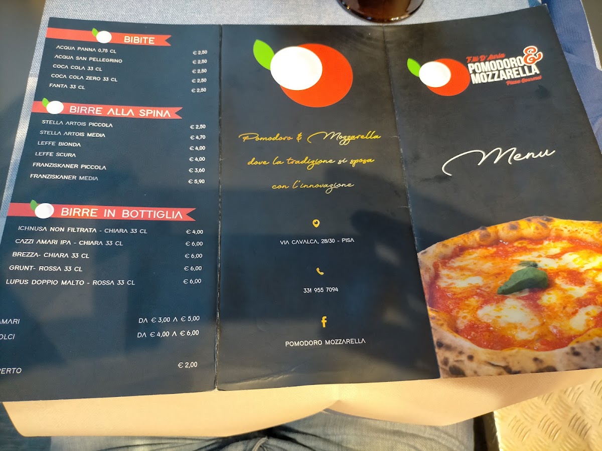 Menu Pomodoro & Mozzarella • F.lli D’Auria Pizza Gourmet-3