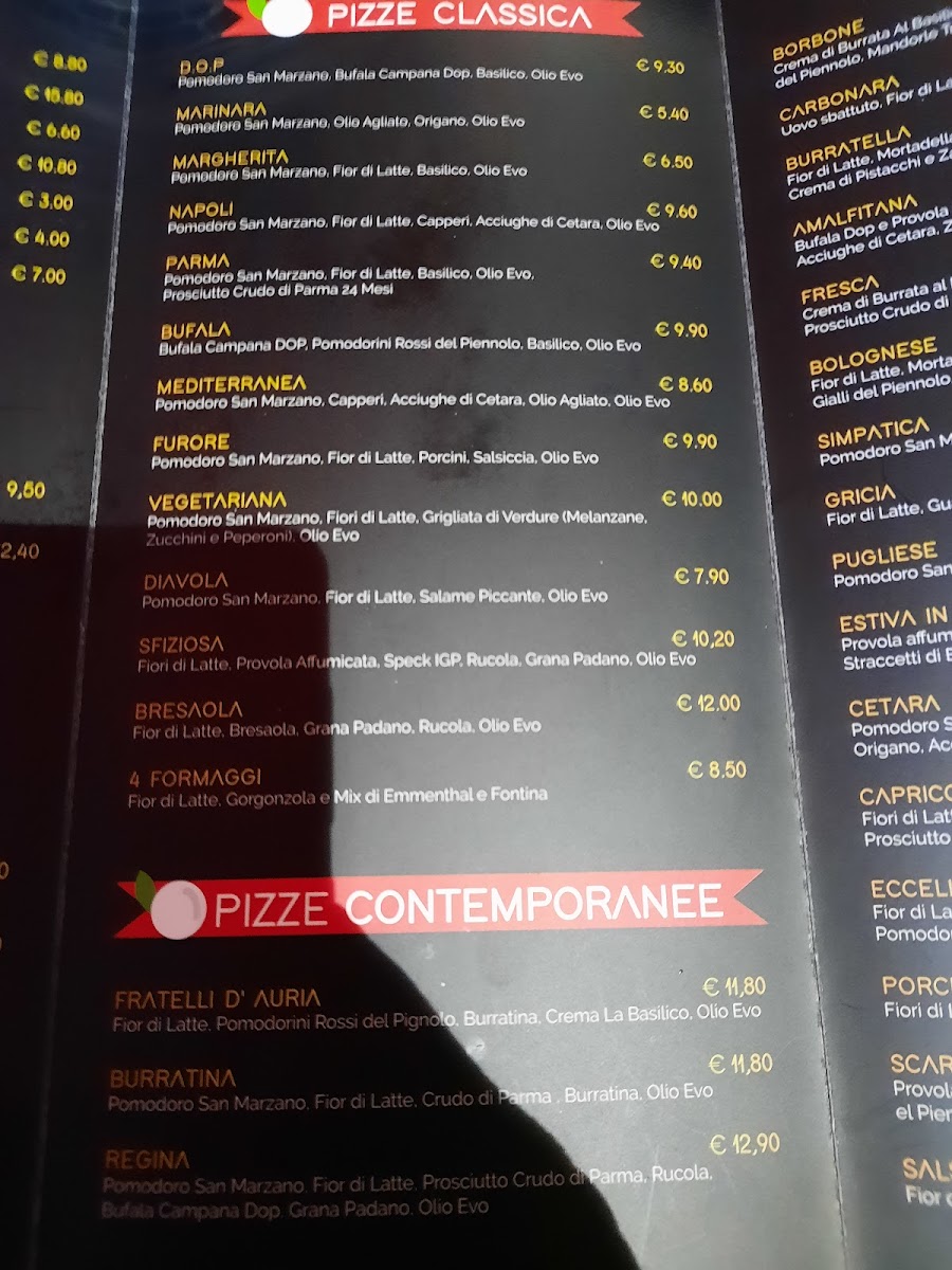 Menu Pomodoro & Mozzarella • F.lli D’Auria Pizza Gourmet-9
