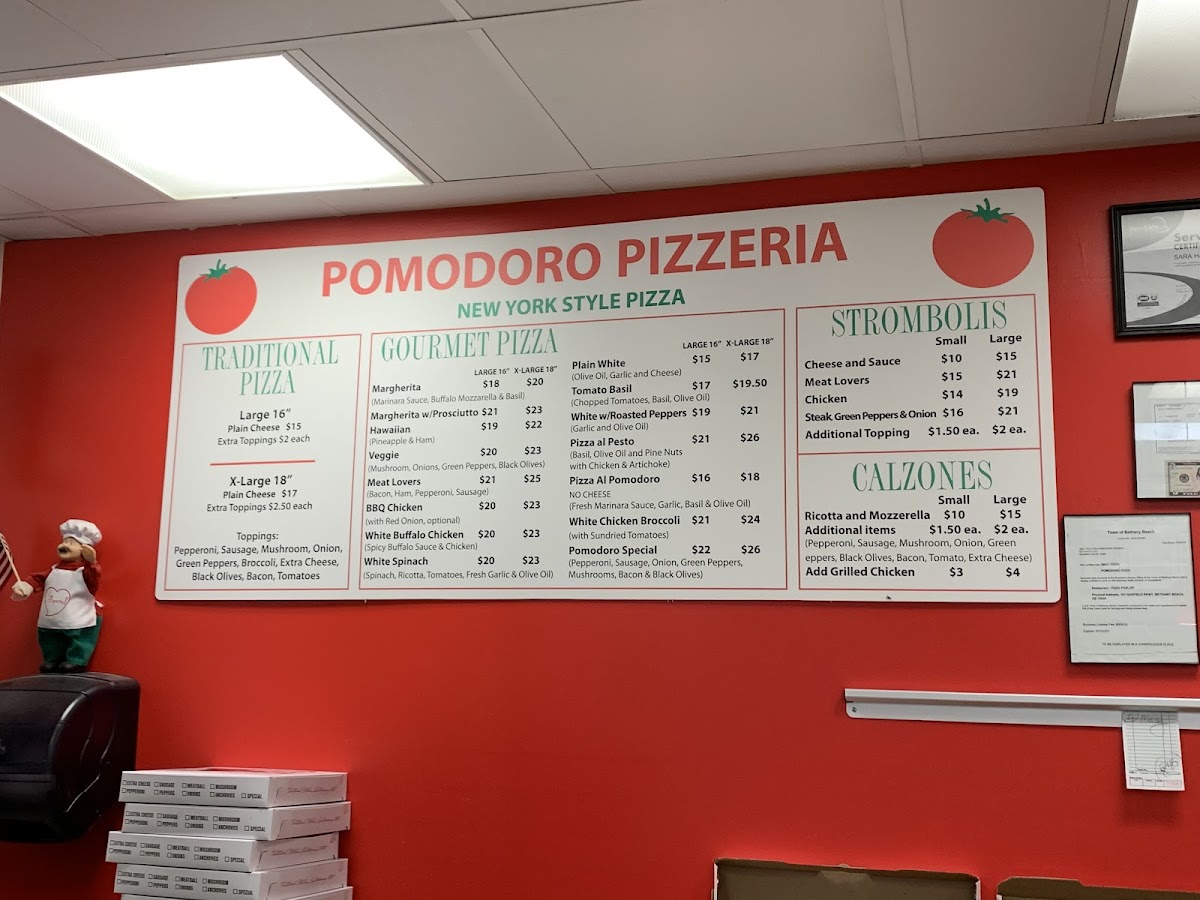 Menu Pomodoro Pizzeria-2