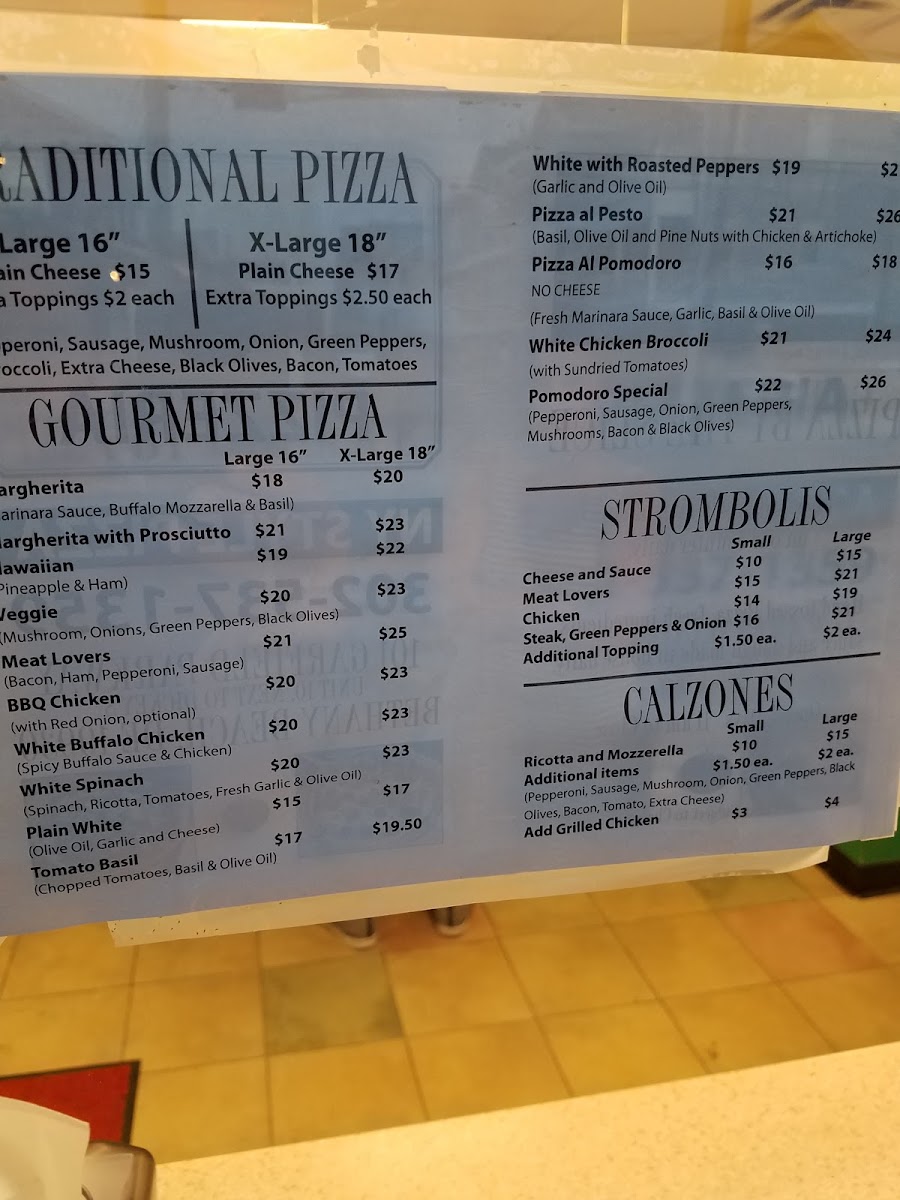 Menu Pomodoro Pizzeria-7