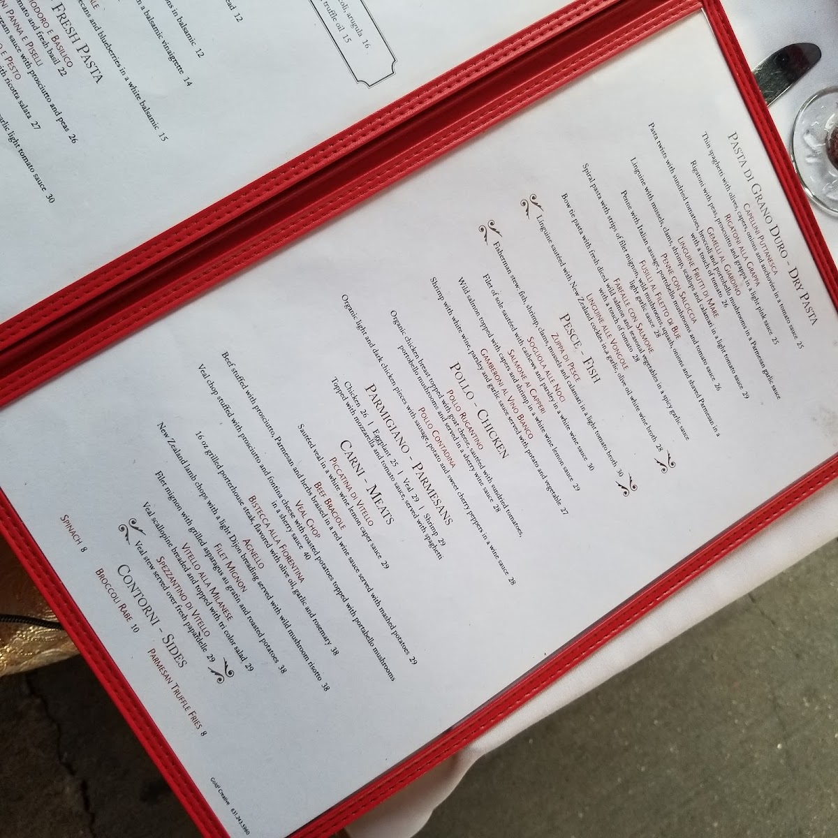 Menu Pomodoro Rosso-7