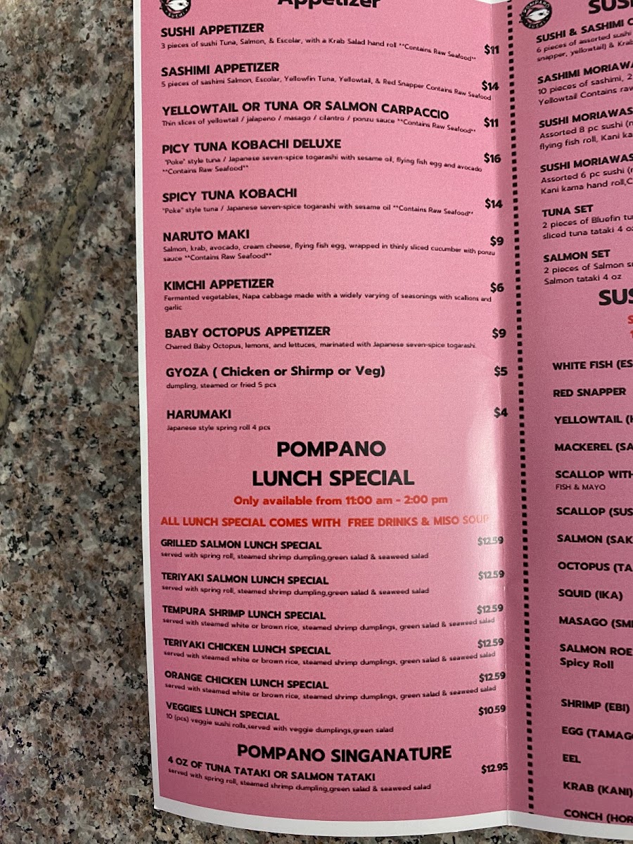 Menu Pompano Sushi-10