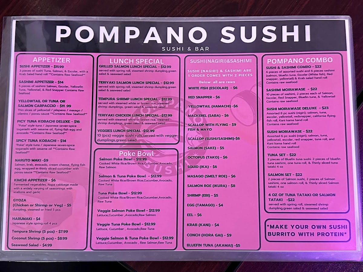 Menu Pompano Sushi-4