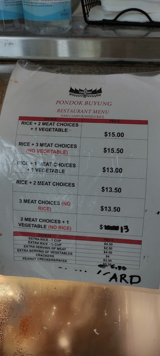 Menu Pondok Buyung-6