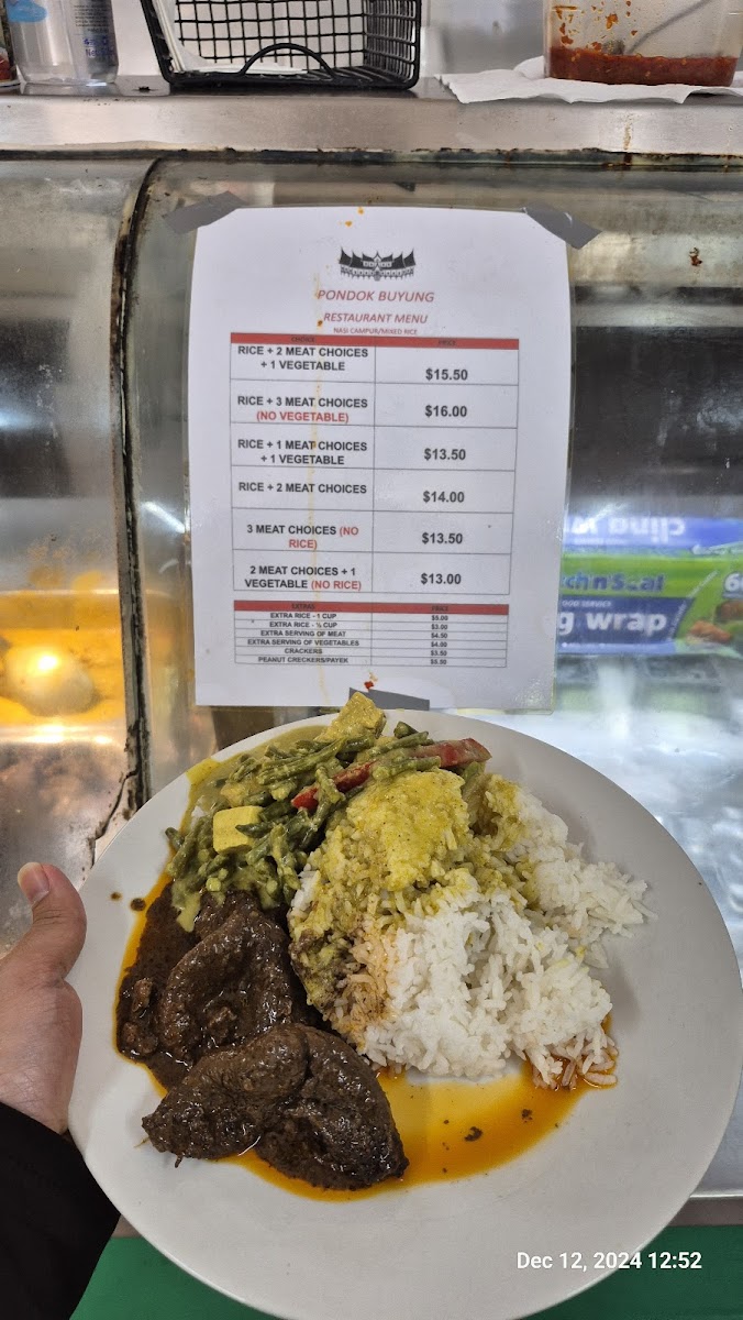 Menu Pondok Buyung-8