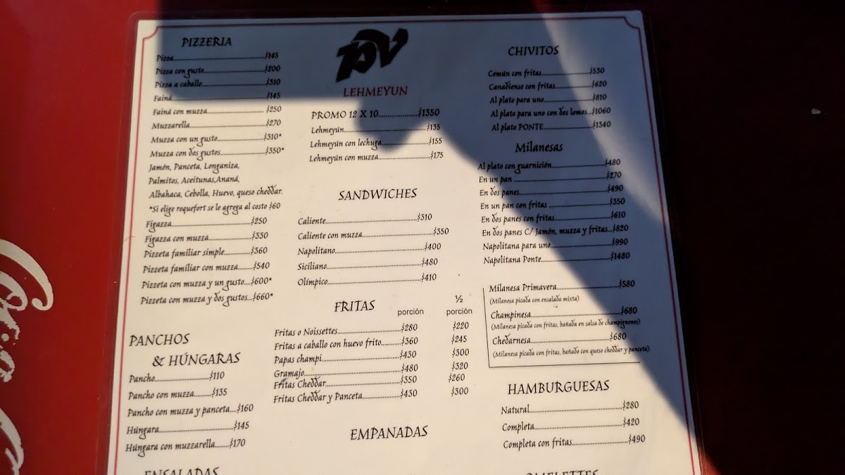 Menu Ponte Vecchio-1