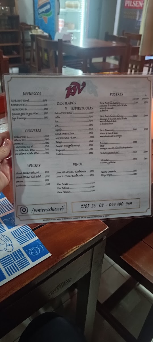 Menu Ponte Vecchio-2
