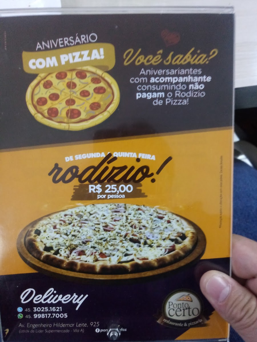 Menu Ponto Certo Restaurante E Pizzaria-4
